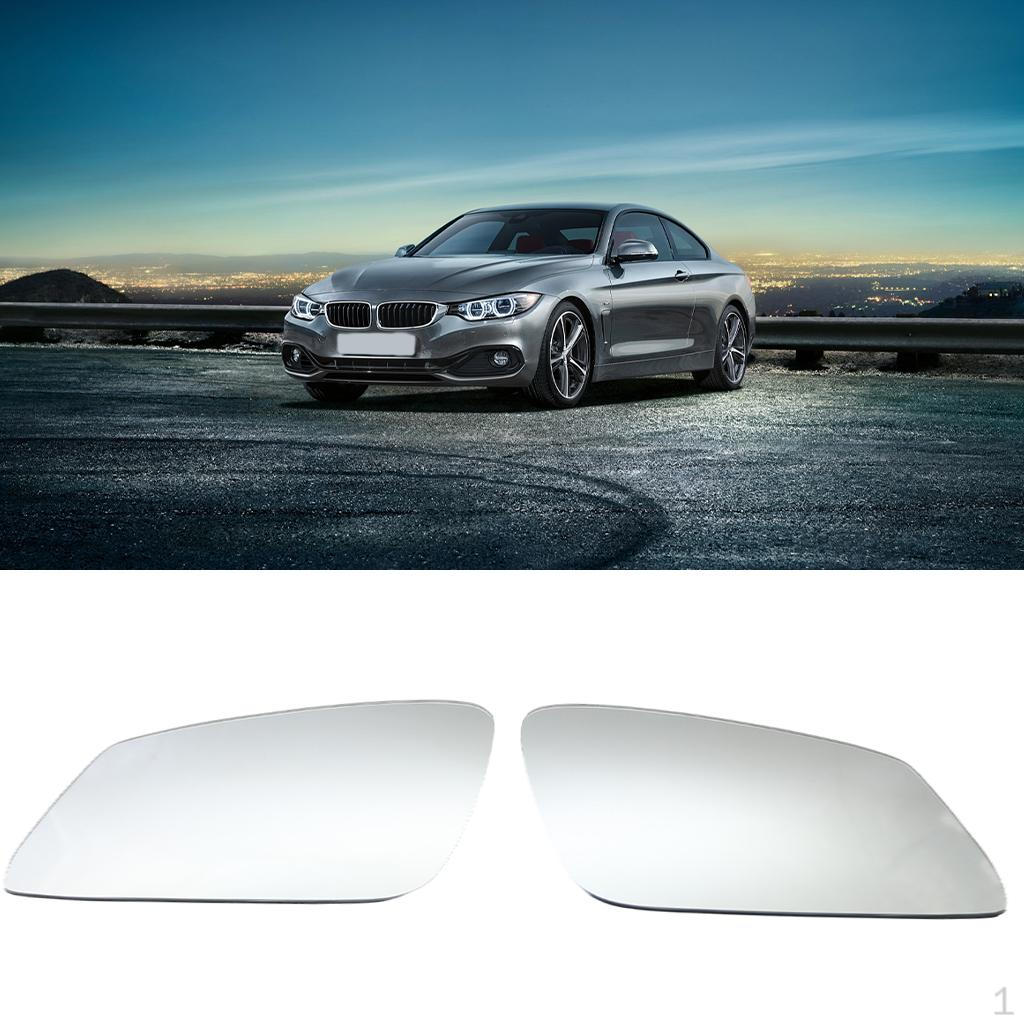 Mirror Glass Convex Heated Replacement for F48