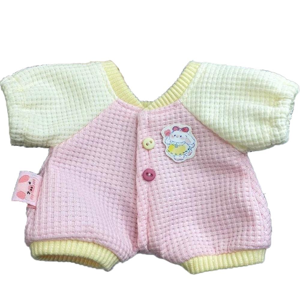 Jumpsuit 20cm Cotton Doll Clothes Rabbit Pattern Cotton Doll's Clothes  Children's Gift