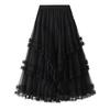 Women's Mesh Cake Skirt Puff Cake Skirt Half Body Skirt Multi Level Yarn Skirt