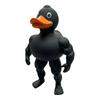 Muscle Duck Figurine The Gym Bro of The Duck World 3D Printed Muscular Duck Statue Gift for Fitness Lovers Protein Powder Hoarders