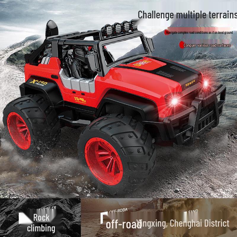 Super Large Off-Road RC Car - Durable Rear-Wheel Drive, Climbing & Drifting Toy for Boys
