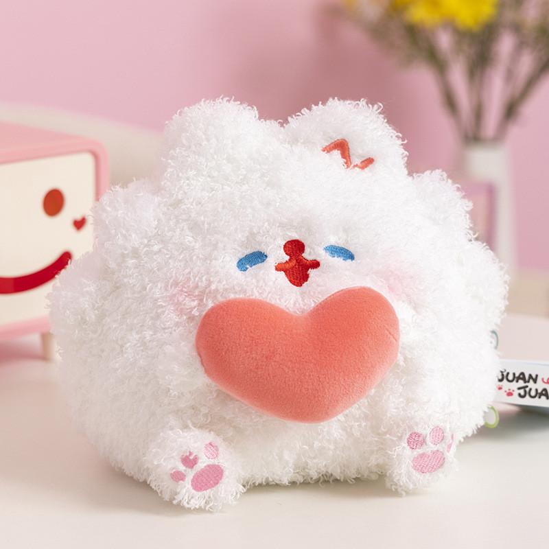 Cute Cartoon Cat Plush Toy Doll Gift For Kids 20cm Soft Short Plush Stuffed Animal