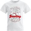 New Arrived Teenagers Oneck Tshirt Cotton Grandpa Is My Name Bowling Is My Game Basic For Unisex Teeshirt Minimalist Tshirt