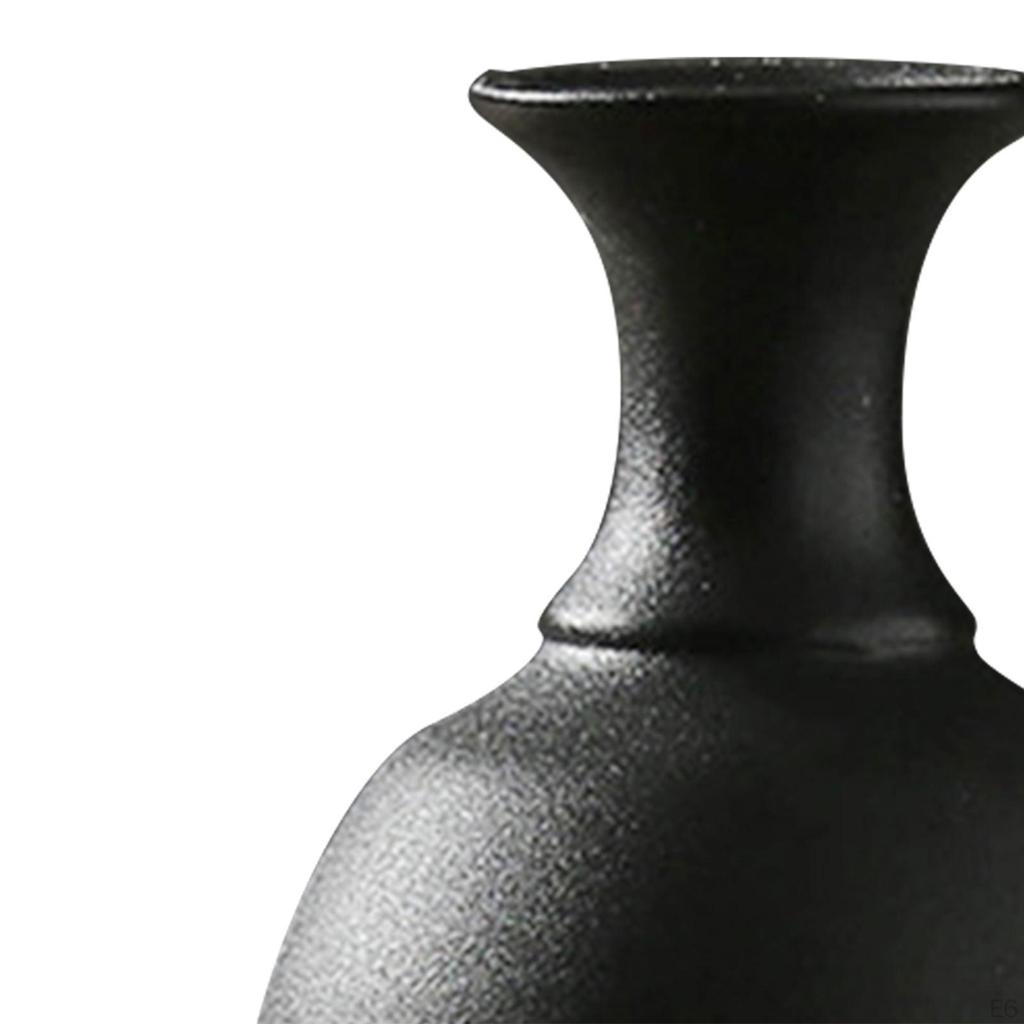 Artistic Ceramic Container for Flowers On Bookshelf Or Table