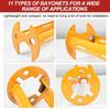 Heavy Duty Bathroom Wrench AntiSlip Handle Sink Installation Wrench  Household Plumbing
