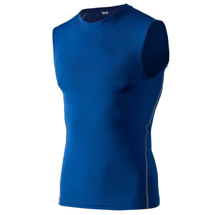 Sportsvest for menn Løping Quick Dry Bodybuilding Fitness Tanktrening Jogging Ermeløs utendørs Overdeler