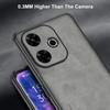 Do etui Poco M6 4G Luksusowe etui ze skóry PU do telefonu Xiaomi Redmi 13 13C Redmi13 C 5G Tylna obudowa Matowy silikon Pełna ochrona