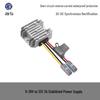 9-36V To 12V Regulated Power Supply Converter with Alligator Clips - 3A/5A Automatic Step-Up/Down Module for Car & Photovoltaic Systems