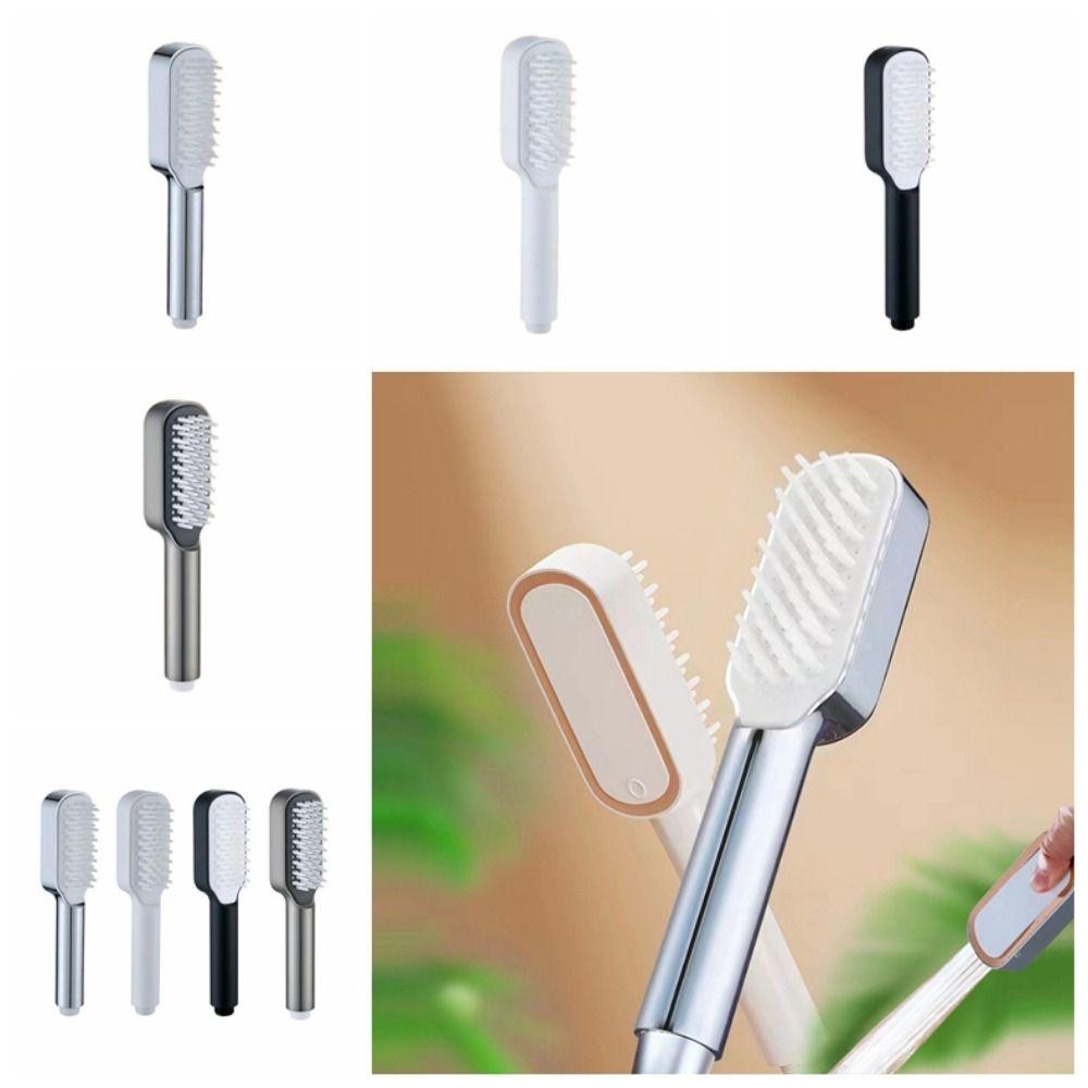 

Ручная душевая головка для ванной комнаты 2 в 1 Модель для ванной комнаты Душевая щетка для массажа душа Чистка ванны