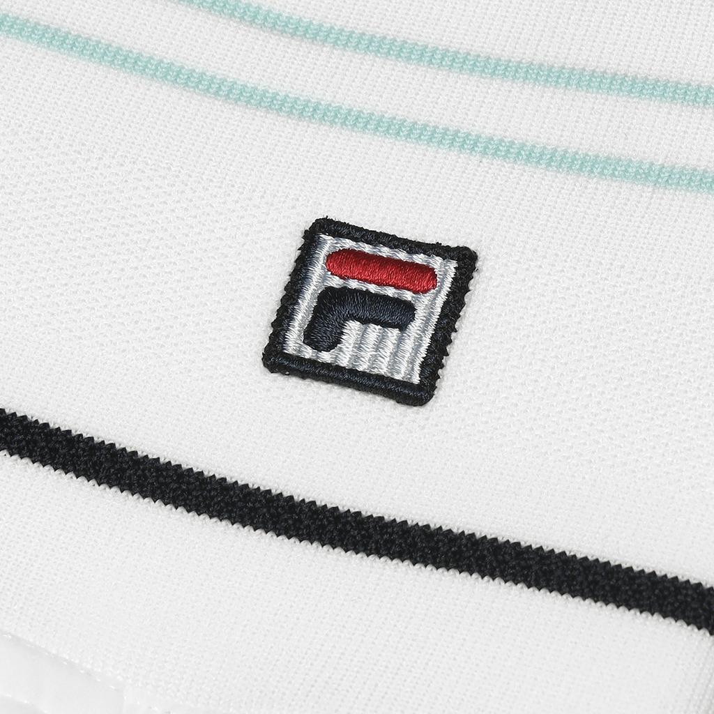 FILA Tennis Series Athletics Sport Fashion Simple Half Skirt Women Skirts Starlight-White A11W513308F-WT