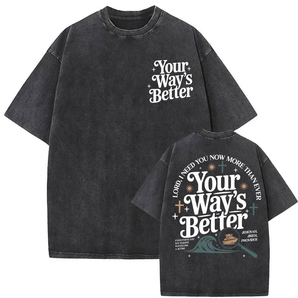 Fathers Day Fishers of Men Merch T Shirt Men Women Vintage Washed Hot Sale Tshirt High Quality Oversized T Shirts Streetwear