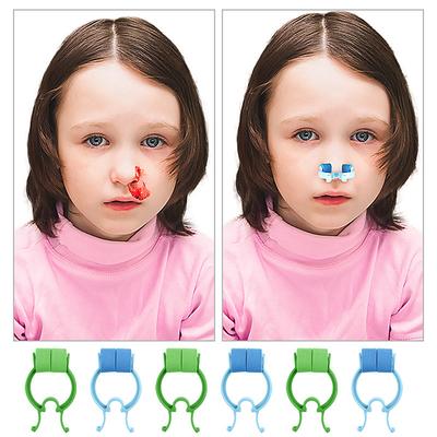 1 Stück Einweg-Nasenklemme Spirometrisches Training Atemübungen Lungenfunktionstests Gesundheitswesen Nasenbluten stoppen Nasenklemme