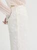 Sorry, Too Much Love Charlotte Flower Fringe H Line Skirts_Ivory
