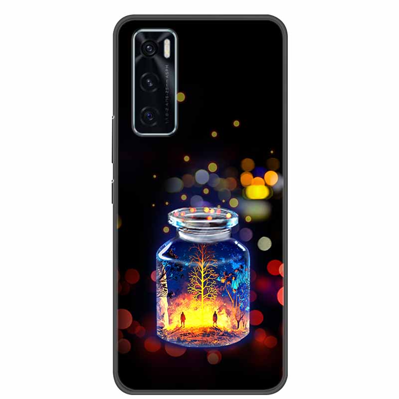 Pro Vivo Y70 Pouzdro Mramorové Měkké Silikonové Zadní Kryty pro Vivo Y70 Kryt Telefonu pro Vivo Y70 Y 70 VivoY70 Coque Funda Roztomilý Kreslený