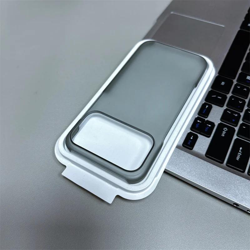 Ultra Thin Frosted Matte Frameless Car Magnetic Case for Samsung S26 S25 Edge S24 S23 S22 S21 Ultra Plus FE Anti-drop PC Cover