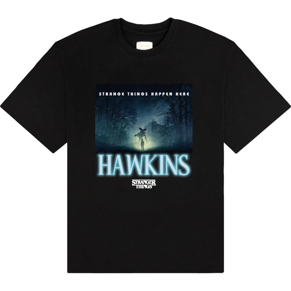 Stranger Things T-Shirt: Happen Here (Black) OFFICIAL NEW M