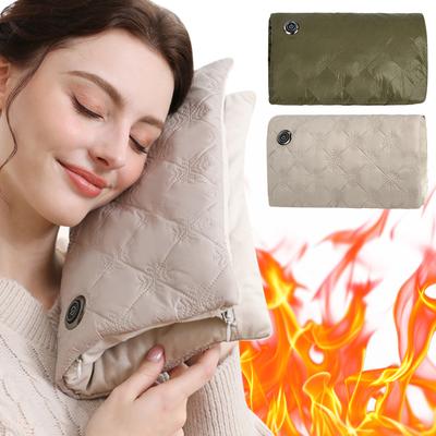 Electric Hand Warmer Electric Heated Gloves 3 Heating Level Heated Hand Muff USB Charging Soft Heating Mitts for Winter