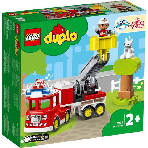 LEGO Duplo Duplo Town Ladder Truck Toy Present Birthday Block Educational Christmas Boys Girls Children 1 and a Half Years Old 2 Years Old 4 Years Old