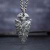 Vintage Viking Pirate Spear Rune Pendant Necklace Party Punk Necklaces Protector Jewelry Wholesale