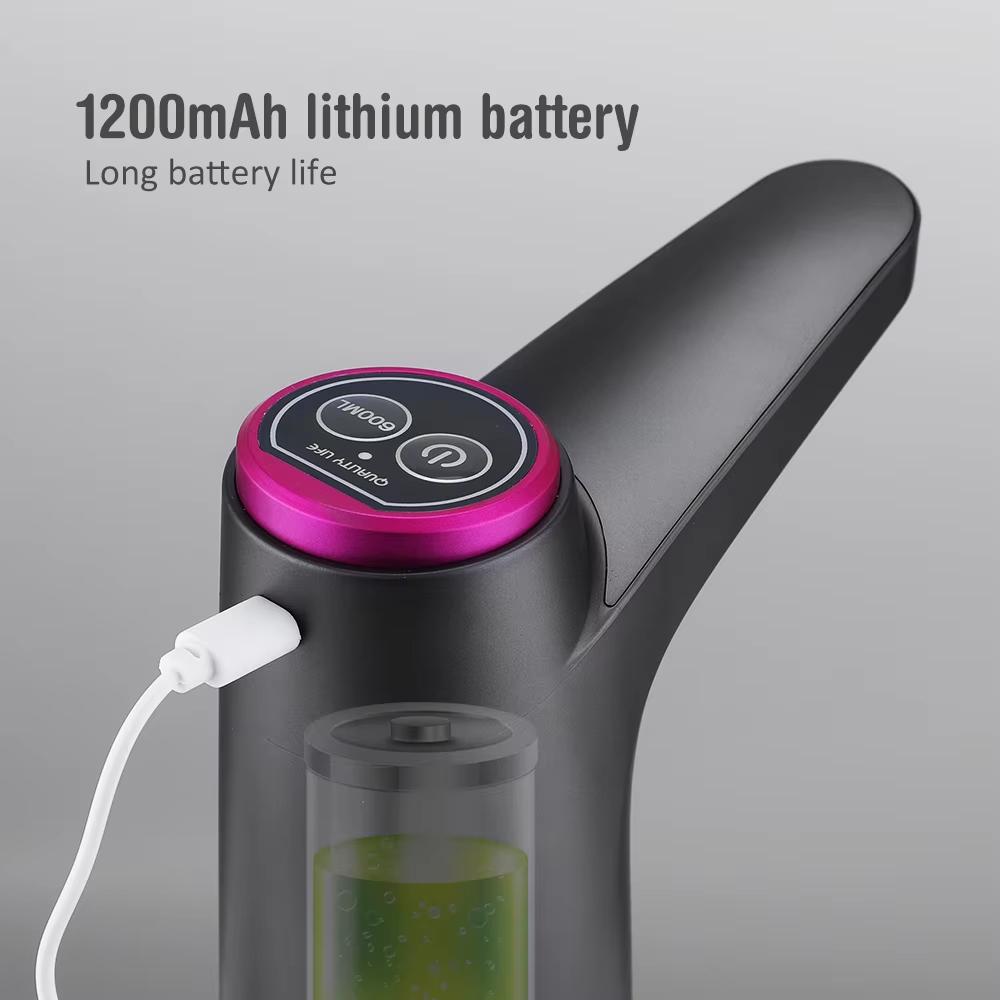 Portable Water Pump Bottle Automatic Electric Water Dispenser Household Gallon Drinking Switch Smart Water Treatment Appliances