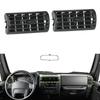 High Impact Plastic Air Conditioning Vent Cover 5FS10LAZAB Simple Installation Suitable for 1997-2001 Automotive