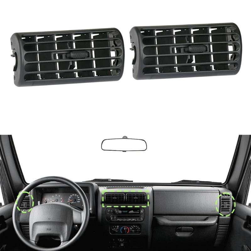 High Impact Plastic Air Conditioning Vent Cover 5FS10LAZAB Simple Installation Suitable for 1997-2001 Automotive