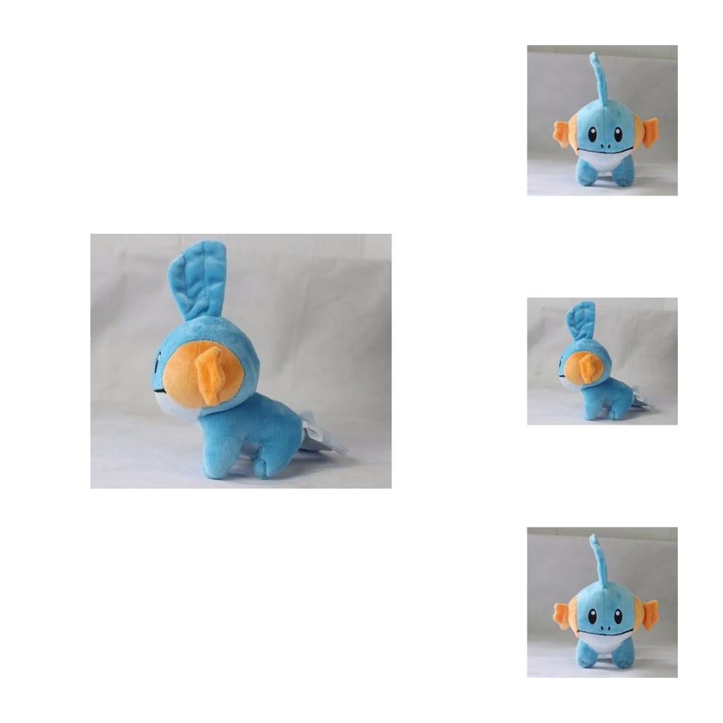 Urocza i Przytulna Pluszowa Zabawka Pokemon Mudkip z Najwyższej Jakości Miękkim Puszystym Materiałem 7"/18cm