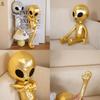 Bobbie Bear Cute And Funny Pu Shiny Alien Plush Toy