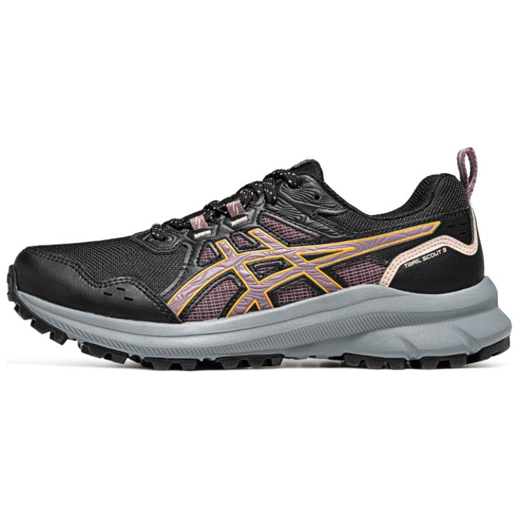 Asics Trail Scout 3 Black Dusty Mauve Women Sneakers 1012B516-003