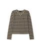 Ledeoli Slim Fit Striped Top [3 Colors]