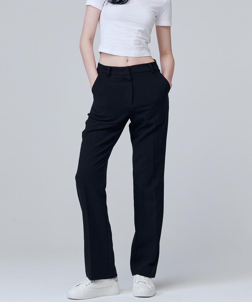 Marop 2140 Stretch Slim Bootcut Pants (Black)