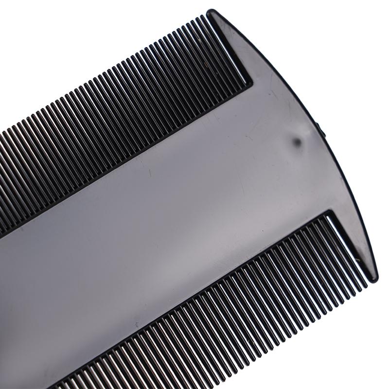 1pcs Plastic Double Sided Nit Fine Tooth Head Lice Hair Combs for Pet Dog Cat Flea Hair Combs Brush Pet Hair Cleaning Supplies