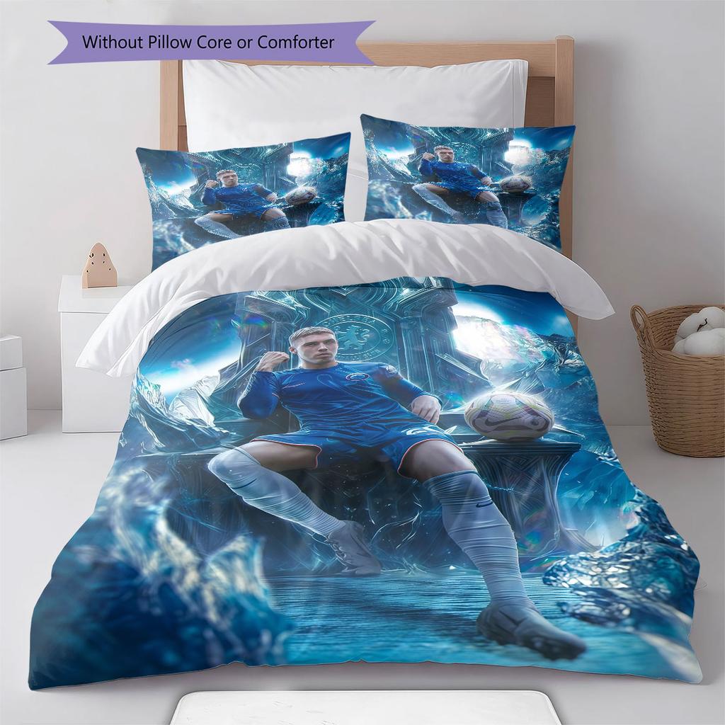 Cole Palmer Icon Bedding Quilt Set Quilt Cover Pillowcase Home Decoration Birthday Gift (1 * duvet cover + 2 * pillowcase, without core)