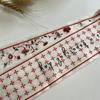 Long Thin Satin Silk Ribbon Scarf Fresh Floral Bag Strap Summer Fashion Accessory  for Women