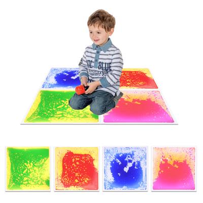 Sensory Tiles Liquid Safe Soft for Toddler Preschool Kids Sensory Play Fun