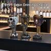 Novelty Bar Opening Present Horrible Resin Stainless Steel Skull Goblet Retro Skeletal Wine Gothic Dark Style Barware Cocktail Glasses Vintage