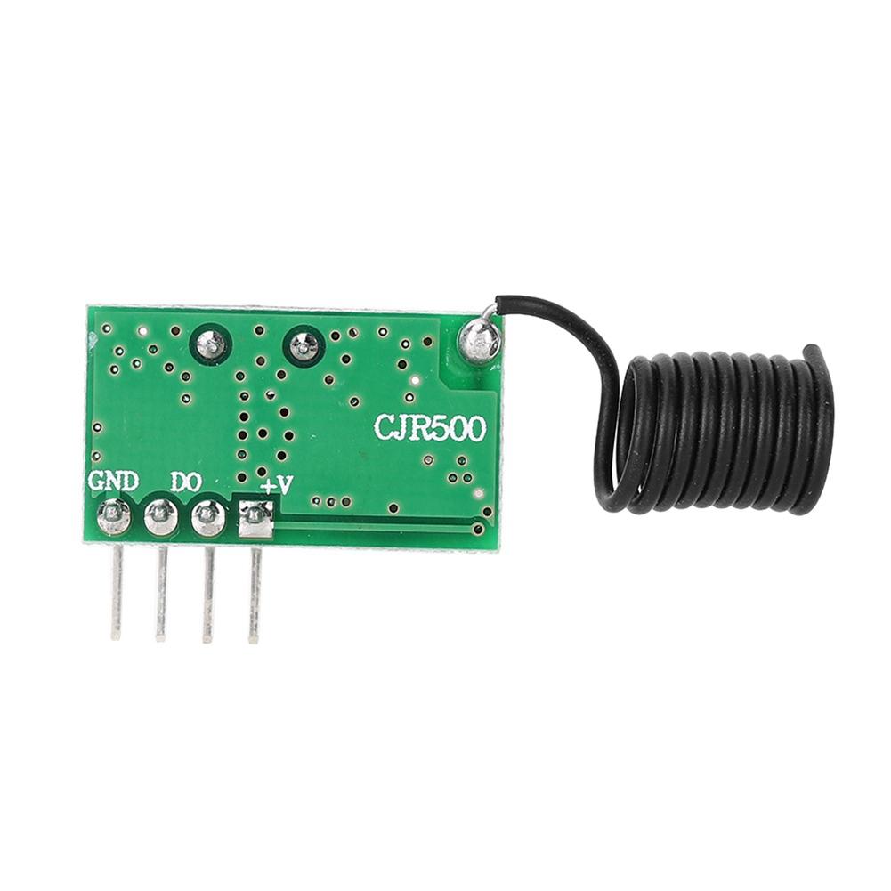 CJR500 433mhz RF Superheterodyne Receiving Module Wireless Receiver DC5V