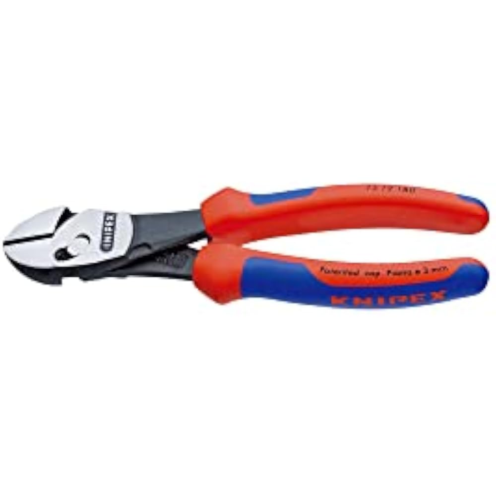 Knipex KNIPEX 7372-180 Twin Force Nipper (BK)