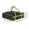 Delivery Pizza Insulation Bag Cold Food Storage Large Capacity Reinforced Carry Handle for