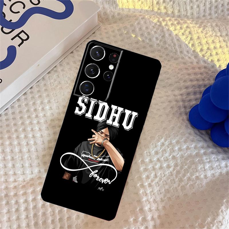 Indischer Rapper Sidhu Moose Wala Handyhülle Für Samsung Galaxy S25 S24 Ultra S9 S10 S20 S22 S21 Plus S23 FE Schutzhülle