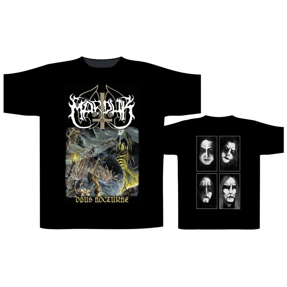 Marduk Opus Nocturne 2026 Shirt Black Metal Band T-shirt S