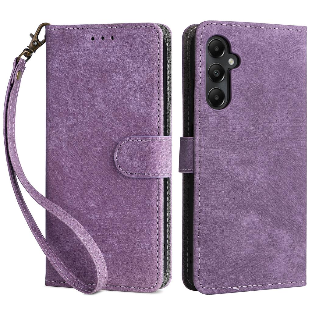 For Samsung Galaxy A05s 4G/M14 4G Case Wallet RFID Blocking Phone Leather Cover with Strap