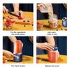 Portable Blender Bottle Electric 6 Blades Multifunction Fresh Juice Smoothie Ice CrushCup Food Processor