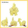 Alolan Ninetales Vulpix Eevee Raichu Gardevoir Gallade Lapras Anime Game Plush Toy Soft Stuffed Doll Gift