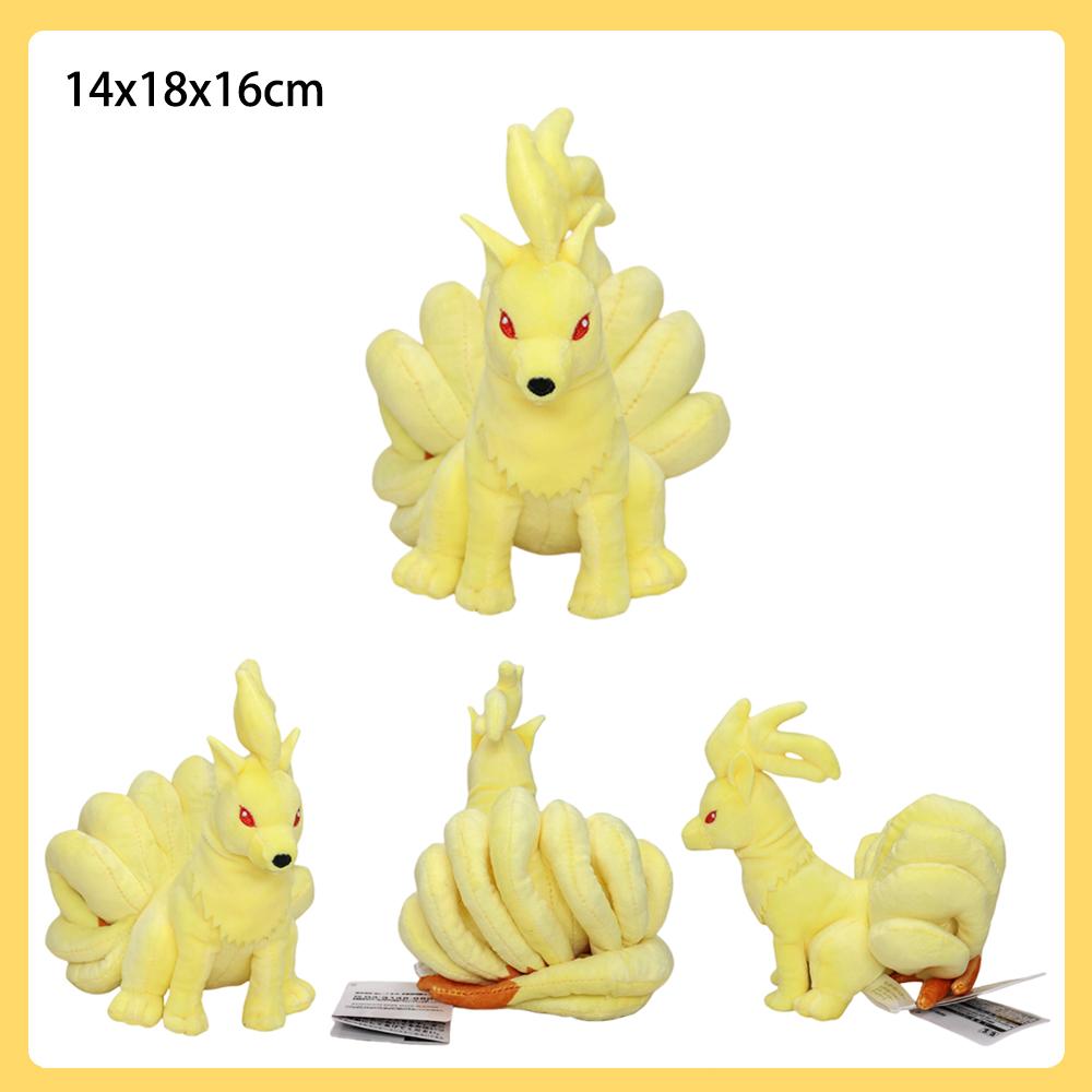 Alolan Ninetales Vulpix Eevee Raichu Gardevoir Gallade Lapras Anime Game Plush Toy Soft Stuffed Doll Gift