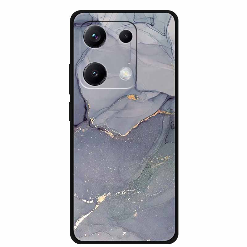 For Redmi Note 14S Case Note14S Marble Back Soft Cover Bumper TPU Phone Case For Xiaomi Redmi Note 14 S Silicone Shells Funda