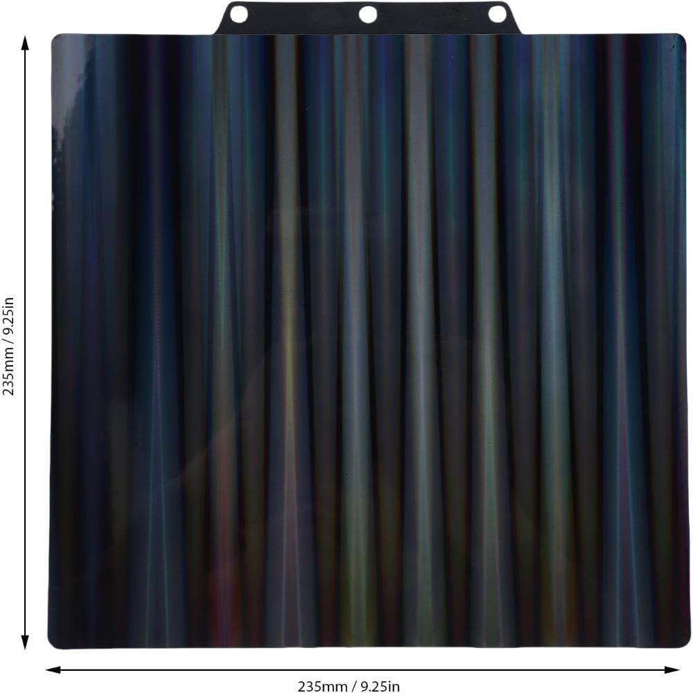 Etched Patterns 3D Printing Platform 235 x 235mm Print Bed Spring Steel Sheet  3D Printer Bed