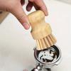 1PC-Kitchen Cleaning Brush Wooden Dish Brush with Natural Sisal and Coconut Durable Portable Eco Friendly Zero Waste