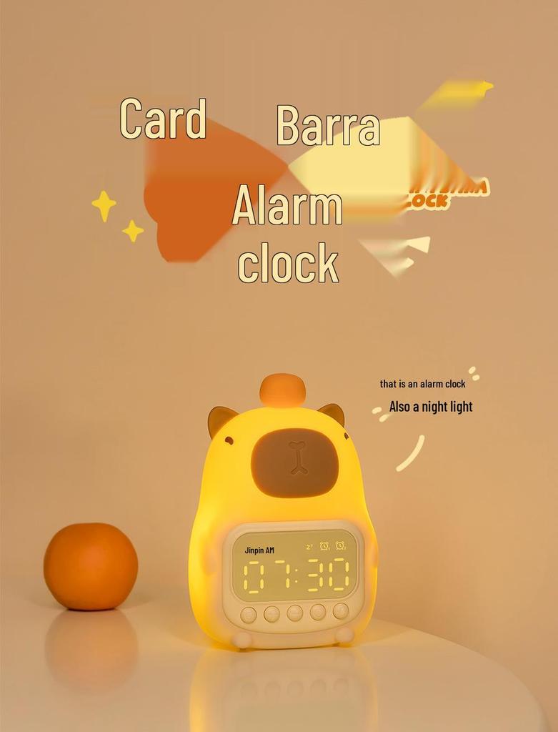 Kabbalah Smart Alarm Clock & Night Light – All-in-one Student Wake-up Bedside Clock