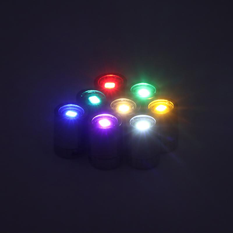 Mini LED Decorative Lamp Toy 10Pcs Small Bright Lights for DIY Dollhouse Model Balloon Halloween Party Decor